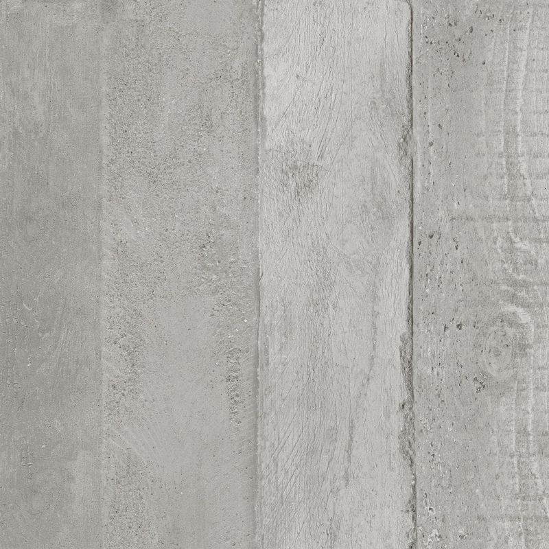 Floor Outdoor Porcelain Tiles Wood Effect Grey Color Cement Mix 900x150mm
